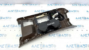Overlay on the central console wood cup holder Kia Sorento 14-15 rest, broken fastening, scratch, missing plug