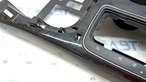 Overlay on the central console wood cup holder Kia Sorento 14-15 rest, broken fastening, scratch, missing plug