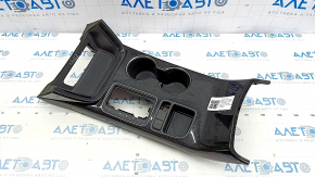 Overlay on the central console wood cup holder Kia Sorento 14-15 rest, broken fastening, scratch, missing plug