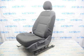 Driver's seat VW Golf 15 - without airbag, cloth black, fur + electric, for cleaning, scratches