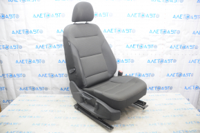 Passenger seat VW Golf 15 - without airbag, cloth black, fur + electric, for cleaning, scratches