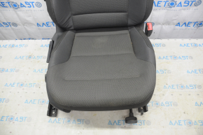 Passenger seat VW Golf 15 - without airbag, cloth black, fur + electric, for cleaning, scratches