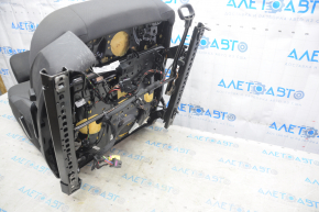 Passenger seat VW Golf 15 - without airbag, cloth black, fur + electric, for cleaning, scratches