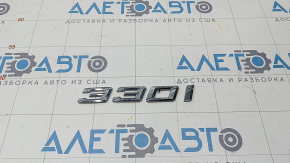 Emblem inscription 330i trunk lid BMW 3 G20 19-