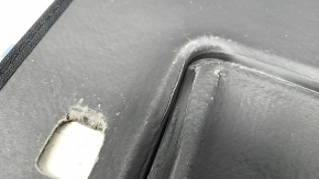 Left trunk mat VW Tiguan 18- under 3rd row, cloth, black, tears