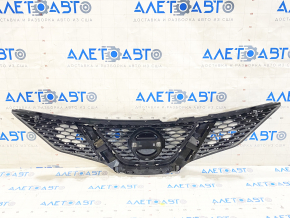 Grille grill Nissan Rogue Sport 17-19 without emblem, without camera