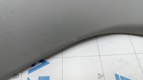 Upper right rear pillar trim Lexus RX350 RX450h 16-22 gray, scratches, needs cleaning