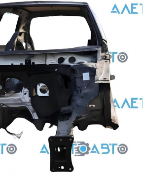 Front left quarter VW Golf 15 - on body, black L041