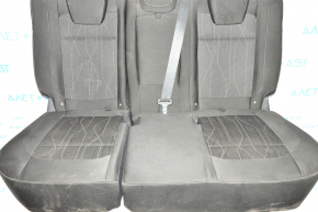 Rear row of seats 2 row Ford Ecosport 18-22 cloth, black, with airbag