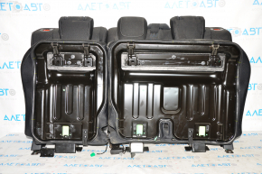 Rear row of seats 2 row Ford Ecosport 18-22 cloth, black, with airbag