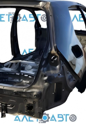 Quarter wing rear right VW Golf 15- 5d, on the body, black L041, bumpers