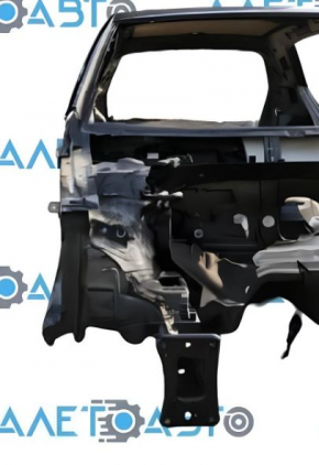 Front right quarter VW Golf 15 - on the body, black L041