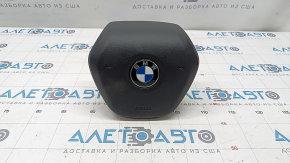 Airbag in steering wheel driver BMW 3 G20 19- black, scratch