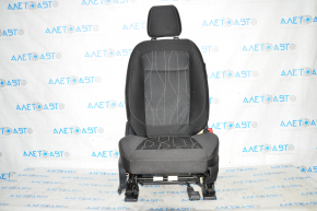 Passenger seat Ford Ecosport 18-22 cloth, black, mechanical, without airbag