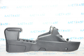 Central console with armrest Ford Ecosport 18-22 black, scratch