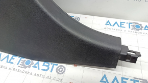 Center pillar trim lower left BMW 3 G20 19- black, scratches