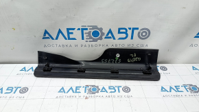 Door sill trim front left inner BMW 3 G20 19- black, scratches