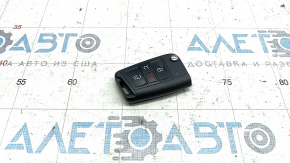 Key VW Tiguan 18- keyless 4 buttons, worn