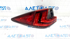 Light outer wing left Lexus RX350 RX450h 16-22 scratches