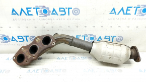 Right exhaust manifold with catalytic converter Lexus IS250 11-13 corrosion