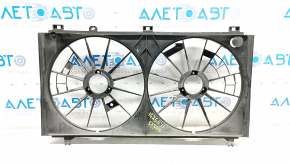 Diffuser radiator shroud bare Lexus IS250 06-13 drilled hole