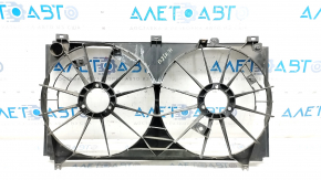 Diffuser radiator shroud bare Lexus IS250 06-13 drilled hole