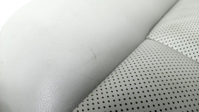 Rear row of seats 2 row Lexus RX350 RX450h 16-19 without AIRBAG, mechanical, gray leather, perforation, scratches, broken cup holder, dry cleaning, rusty guides