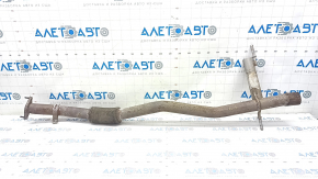 Intake pipe Jeep Cherokee KL 19-21 2.4 fwd type 1 straight, torn mesh