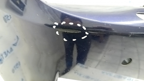 Bare front bumper Lexus RX350 RX450h 16-19 for parking sensors and headlight washers, blue 8X5, scratches, crack in mount