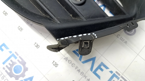 Front bumper grille Lexus RX350 RX450h 16-19 USA for parking sensors, dented, broken fasteners, broken