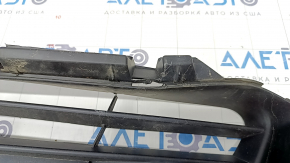 Front bumper grille Lexus RX350 RX450h 16-19 USA for parking sensors, dented, broken fasteners, broken
