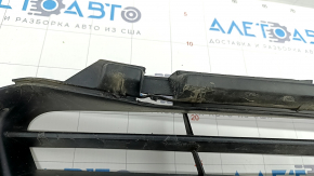 Front bumper grille Lexus RX350 RX450h 16-19 USA for parking sensors, dented, broken fasteners, broken