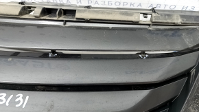 Radiator grill upper Lexus RX350 RX450h 16-19 cracks, breaks