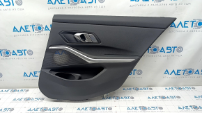 Door trim card rear right BMW 3 G20 19- black without curtain