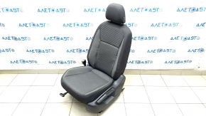 Driver's seat VW Tiguan 18- without airbag, mechanical, cloth, black-gray under a diamond
