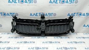 Radiator grill assembly BMW 3 G20 19-22 with blinds, chrome, without chamber, sand, break, break crepe