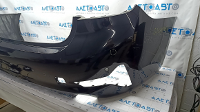 Bare rear bumper BMW 3 G20 19-22 for parking sensors, Sport Line, black, scratches