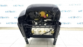 Passenger seat VW Tiguan 18- without airbag, mechanical, cloth, black-gray under a diamond