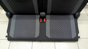 Rear row of seats 3rd row VW Tiguan 18-21 cloth black and gray under a diamond