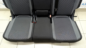 Rear row of seats 2nd row VW Tiguan 18-21 cloth black and gray under a diamond