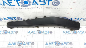 Front bumper lip left Lexus RX350 RX450h 16-19 structure, scratches, crack in fastening