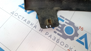 Front bumper lip left Lexus RX350 RX450h 16-19 structure, scratches, crack in fastening