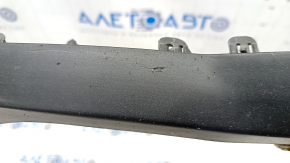Front bumper lip left Lexus RX350 RX450h 16-19 structure, scratches, crack in fastening