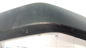 Front bumper lip left Lexus RX350 RX450h 16-19 structure, scratches, crack in fastening
