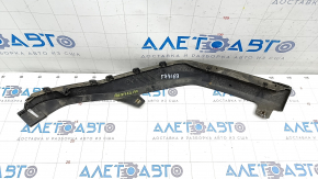 Front bumper lip right Lexus RX350 RX450h 16-19 structure, bumps, crack in fastening