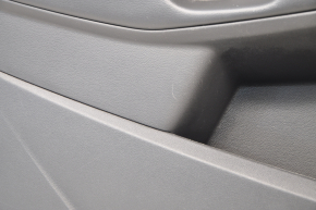Door trim card front left Ford Escape MK3 17-19 rest black, armrest leather, scratches