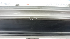 Rear bumper center lip Lexus RX450h 16-19 without chrome molding, scratches, crack in fastening