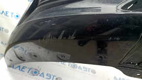 Front bumper complete BMW 3 G20 19-22 with parking sensors and wiring, black, cracks, scratches