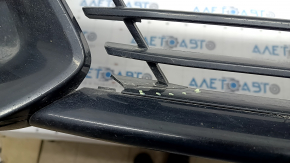 Front bumper complete BMW 3 G20 19-22 with parking sensors and wiring, black, cracks, scratches