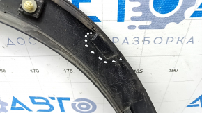 Front left wing arch trim Lexus RX350 RX450h 16-19 structure, broken mount, scratches